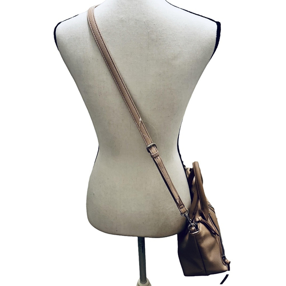 Nine West Tan Beige Crossbody Purse Handbag - Picture 5 of 16
